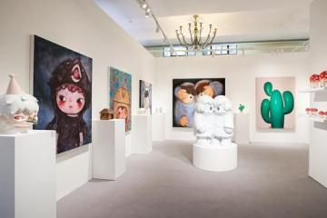 泡泡玛特旗下艺术机构inner flow亮相ART021，专做“年轻人的艺术品”